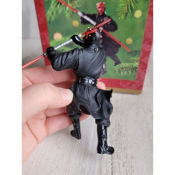 Hallmark 2000 Star Wars Episode 1 Darth Maul ornament Xmas - Picture 5 of 7